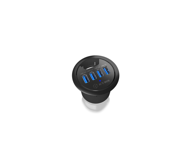 ICY BOX Hub biurkowy 4x USB-A - 1275425 - zdjęcie 2